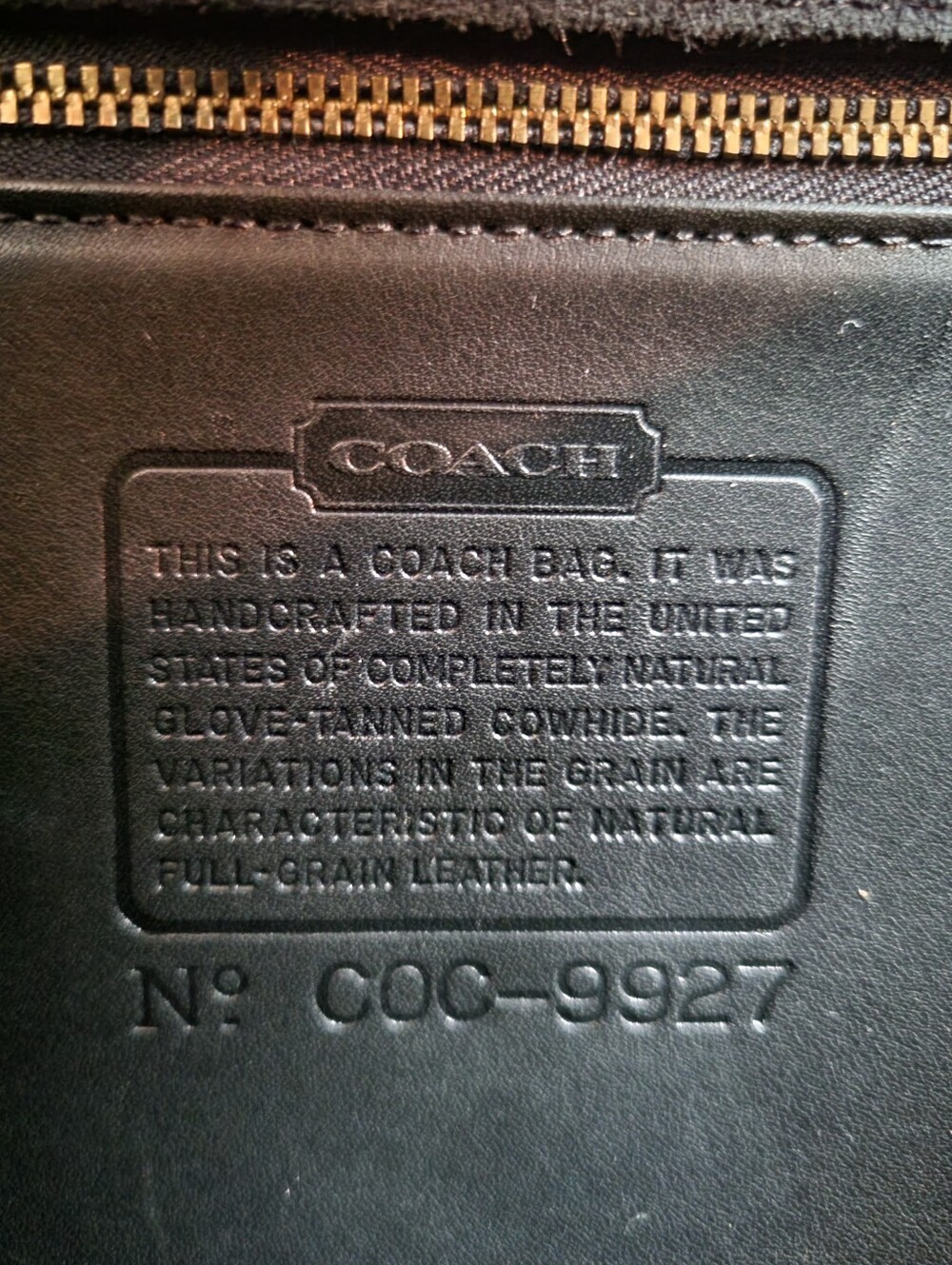 *****SOLD***** Coach Black Leather Turnlock Satchel - Picture 14 of 16